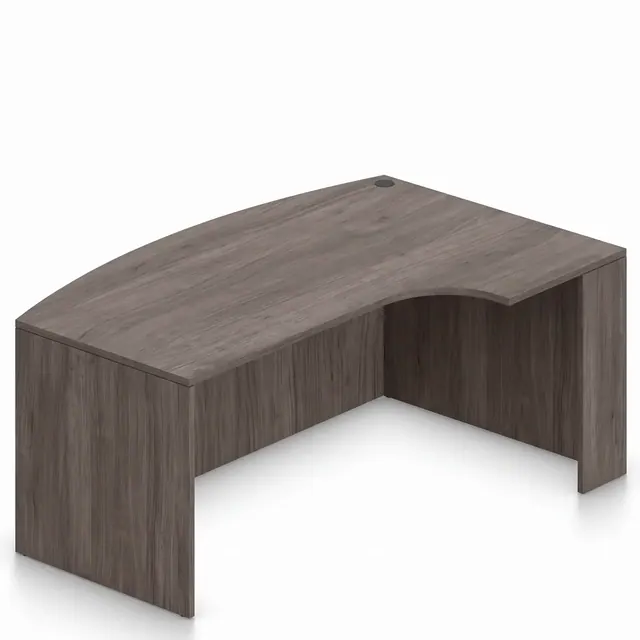 Laminate Desking — Bow Front with Corner Extension – Right, SL7148BCR