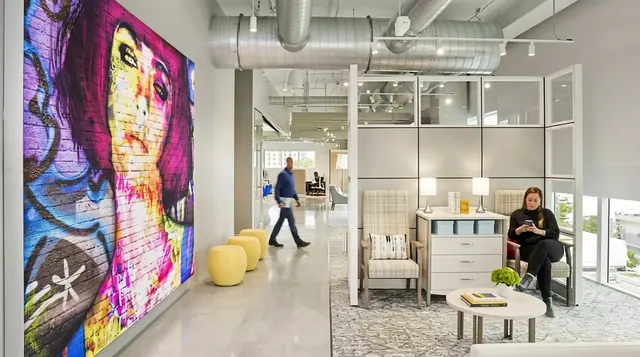 Spear Office Furniture showroom interior